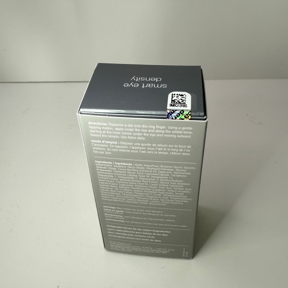 Dermalogica smart eye density undereye serum REBUILD UNDEREYE DENSITY NEW SEALED - Picture 6 of 6